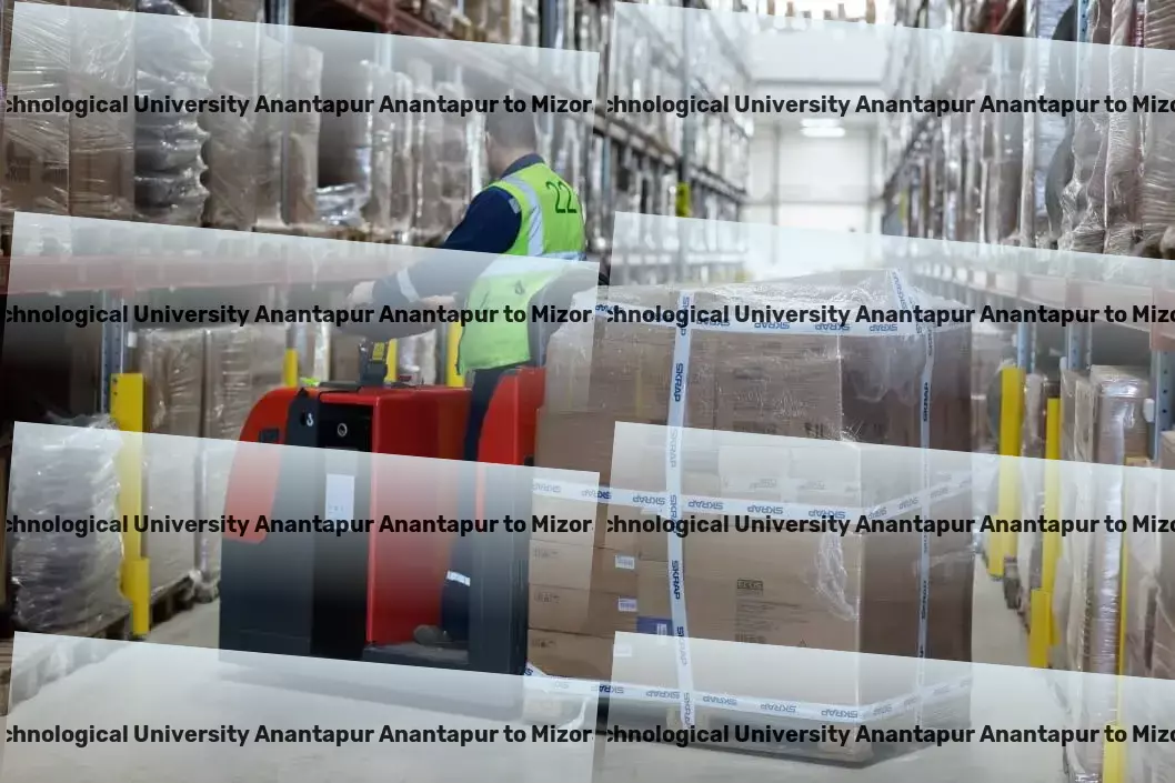 Jawaharlal Nehru Technological University Anantapur Anantapur to Mizoram Cargo Goods transportation in India, elevated to new heights with us! - Long-haul freight services